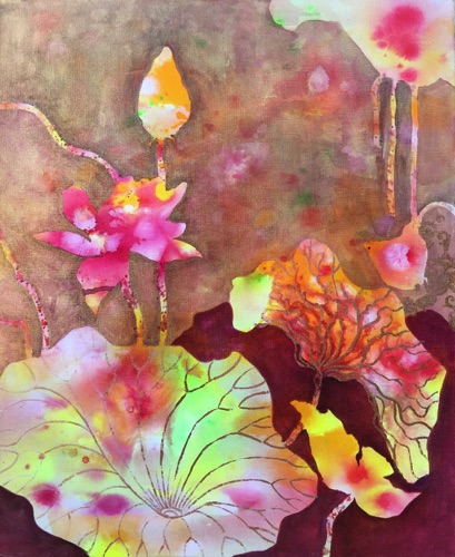 LOTUS 1.(Triptych)
Mixed Media on canvas
60 x 50 cm
$750.00 LOTUS 1.(Triptych)
Mixed Media on canvas
60 x 50 cm
$750.00